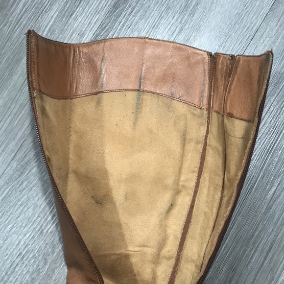 Corso Como Brown Leather Riding Boots size 6 - Picture 3 of 13